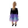 DEGUISEMENT HALLOWEEN SQUELETTE IRISE A FROUFROU NOIR VIOLET FILLE 7-9 ANS