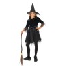 DEGUISEMENT HALLOWEEN PETITE SORCIERE ROBE NOIRE 5-6 ANS