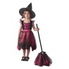 DEGUISEMENT HALLOWEEN SORCIERE ROBE ROSE ETOILES BRILLANTES ARGENT BEBE 1-2 ANS DEGUISEMENT HALLOWEEN SORCIERE ROBE ROSE ETOILES BRILLANTES ARGENT BEBE 1-2 ANS