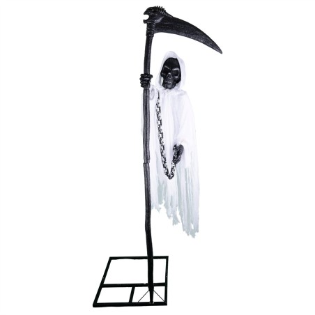 DECORATION HALLOWEEN FAUCHEUSE 180 CM ANIMATRONIC