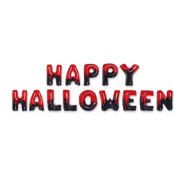 GUIRLANDE BALLON HAPPY HALLOWEEN 