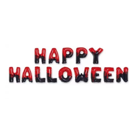 GUIRLANDE BALLON HAPPY HALLOWEEN 