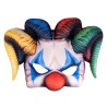 DEMI MASQUE OU LOUP CLOWN OU BOUFFON HALLOWEEN