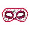 DEMI MASQUE LOUP DIA DE LOS MUERTOS JOUR DES MORTS