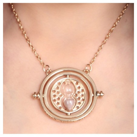 COLLIER RETOURNEUR DU TEMPS CLEPSYDRE HARRY