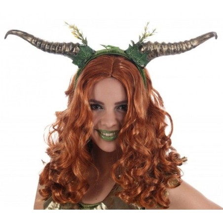 SERRE-TETE PRETRESSE CORNES VERT ET OR 