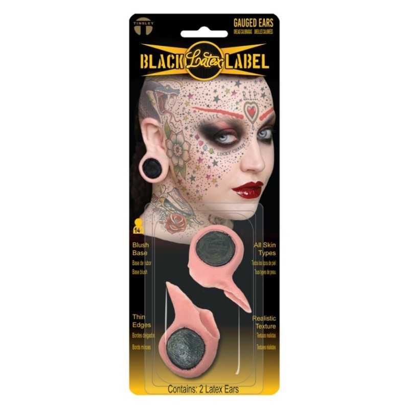 2 LOBES D'OREILLES ECARTEES A COLLER
