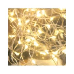 GUIRLANDE 50 MINI LED BLANC 5 METRES