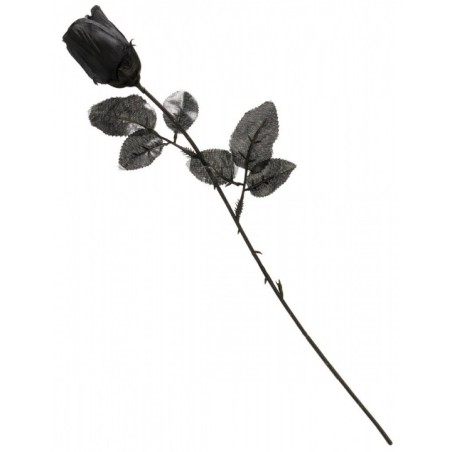 TIGE ROSE NOIRE LUXE HALLOWEEN 66 CM 
