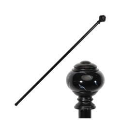 CANNE METAL BOULE EFFET MARBRE 6CM X 95CM