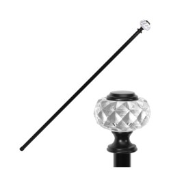 CANNE METAL DIAMANT ROND 6.2CM X 94.5CM