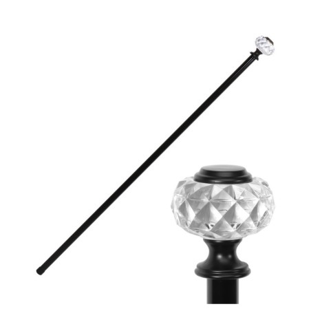 CANNE METAL DIAMANT ROND 6.2CM X 94.5CM