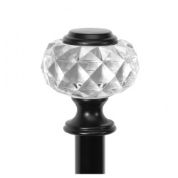 CANNE METAL DIAMANT ROND 6.2CM X 94.5CM