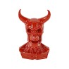 BUSTE DE DIABLE SHINY RED SKULL DEVIL 28CM X 21CM X 39.5CM BUSTE DE DIABLE SHINY RED SKULL DEVIL 28CM X 21CM X 39.5CM