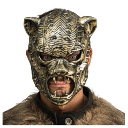 MASQUE TIGRE MAITRE DU TEMPS 21CM X 9CM X 27CM