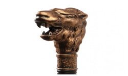CANNE PLASTIQUE LION BRONZE 106CM - A ASSEMBLER