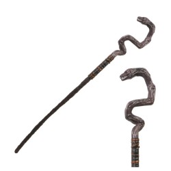 CANNE OU BATON SERPENT DE LA FORET (DRUIDE / SORCIER) 112 CM A ASSEMBLER
