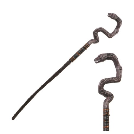 CANNE OU BATON SERPENT DE LA FORET (DRUIDE / SORCIER) 112 CM A ASSEMBLER