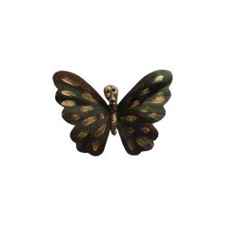 PAPILLON DE FORET TETE DE MORT A PINCER 13.5CM X 2CM X 10CM
