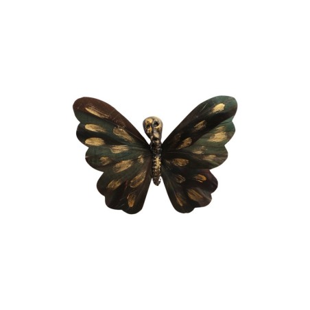 PAPILLON DE FORET TETE DE MORT A PINCER 13.5CM X 2CM X 10CM