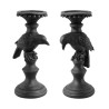 CHANDELIER CORBEAU RESINE - 2 ASS 11.5CM X 14CM X 29CM CHANDELIER CORBEAU RESINE - 2 ASS 11.5CM X 14CM X 29CM