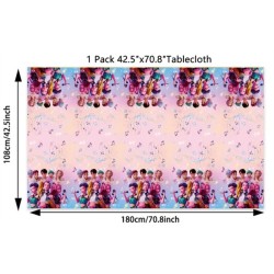 1 NAPPE PLASTIFIEE DEMON HUNTER K POP 180 X 104 CM