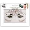 STRASS DE VISAGE AUTOCOLLANT 4 MODELES ALEATOIRES PHOSPHORESCENT STRASS DE VISAGE AUTOCOLLANT 4 MODELES ALEATOIRES PHOSPHORESCENT