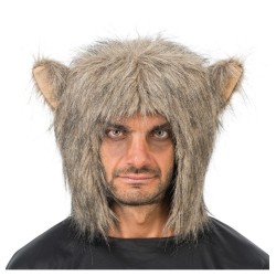 BONNET OU CHAPEAU LOUP GAROU 36CM X 4CM X 31CM