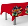 NAPPE PLASTIFIEE HOT WHEELS 120 X 180 CM
