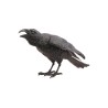 CORBEAU NOIR MOUSSE 26CM X 13CM X 12CM