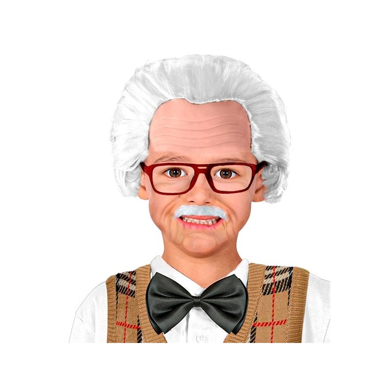 ENSEMBLE PERRUQUE CHEVEUX BLANCS MOUSTACHE ET LUNETTES GRAND PERE ENSEMBLE PERRUQUE CHEVEUX BLANCS MOUSTACHE ET LUNETTES GRAND PERE