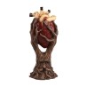 DECORATION COEUR DE LA FORET 13.5X12X32 CM 