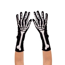 GANTS LONGS SQUELETTE 37 CM
