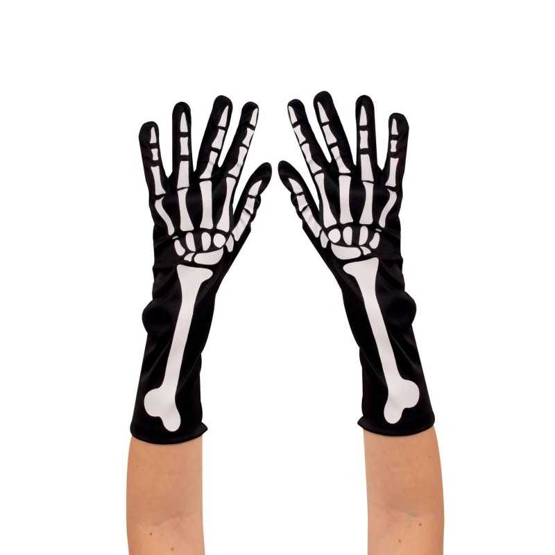 GANTS LONGS SQUELETTE 37 CM