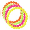 4 BRACELETS FLUO  4 BRACELETS FLUO