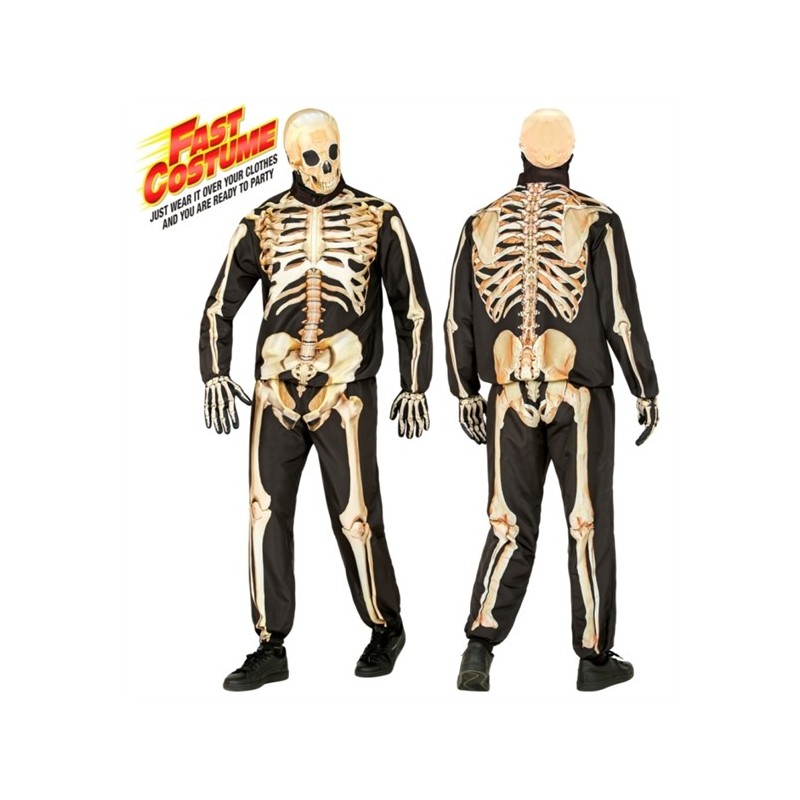 DEGUISEMENT FAST COSTUME SURVETEMENT OU JOGGING SQUELETTE TAILLE L DEGUISEMENT FAST COSTUME SURVETEMENT OU JOGGING SQUELETTE TAILLE L