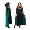 DEGUISEMENT CAPE A CAPUCHE VERTE VELOURS 140 CM DEGUISEMENT CAPE A CAPUCHE VERTE VELOURS 140 CM