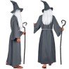 DEGUISEMENT GANDALF LE SEIGNEUR DES ANNEAUX MAGICIEN GRIS TAILLE L-XL