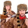 CHAPEAU TRAPPEUR EN FOURRURE DAVY CROCKETT CHAPEAU TRAPPEUR EN FOURRURE DAVY CROCKETT