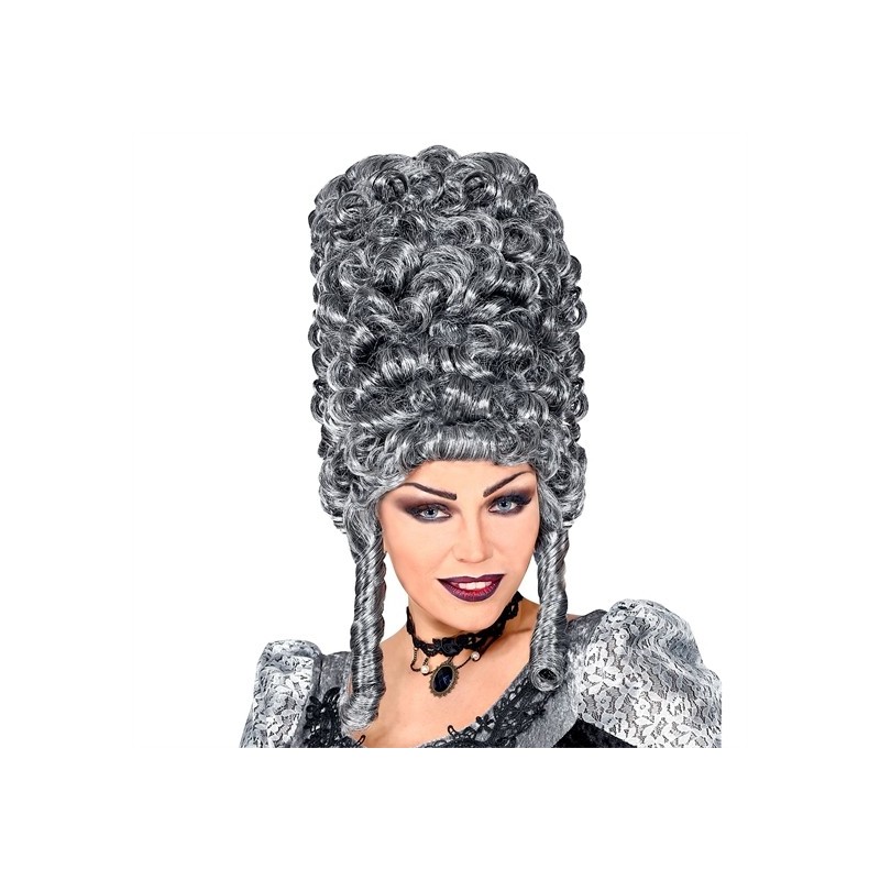 PERRUQUE GOTHIQUE MARQUISE GRISE ANTHRACITE EXTRA HAUTE PERRUQUE GOTHIQUE MARQUISE GRISE ANTHRACITE EXTRA HAUTE