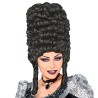 PERRUQUE GOTHIQUE MARQUISE NOIRE EXTRA HAUTE PERRUQUE GOTHIQUE MARQUISE NOIRE EXTRA HAUTE