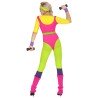 DEGUISEMENT FEMME PROF D'AEROBIQUE ANNEES 80 TAILLE L