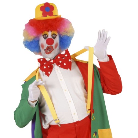 BRETELLES ELASTIQUE FLUO JAUNE