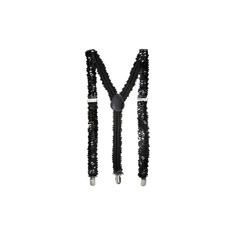 BRETELLES SEQUINS OU PAILLETTES NOIRES BRETELLES SEQUINS OU PAILLETTES NOIRES