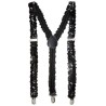 BRETELLES SEQUINS OU PAILLETTES NOIRES BRETELLES SEQUINS OU PAILLETTES NOIRES