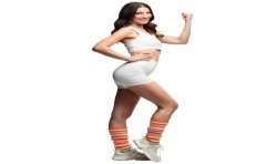 JAMBIERES OU GUETRES MULTICOLORES ANNEES 80