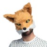 DEMI MASQUE RENARD PELUCHE  DEMI MASQUE RENARD PELUCHE