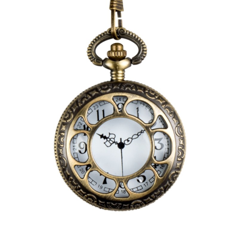 MONTRE A GOUSSET STEAMCLOCK