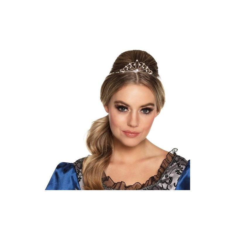 MINI COURONNE OU DIADEME ARGENTEE FEMME ROYAL VICTORIA MINI COURONNE OU DIADEME ARGENTEE FEMME ROYAL VICTORIA