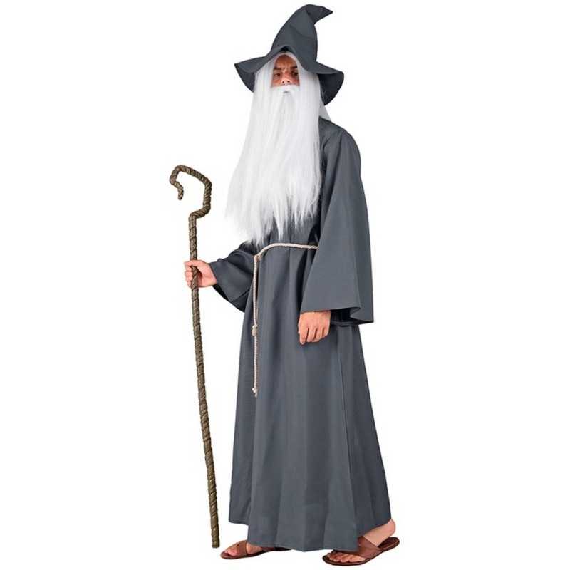 DEGUISEMENT GANDALF LE SEIGNEUR DES ANNEAUX MAGICIEN GRIS TAILLE XXL